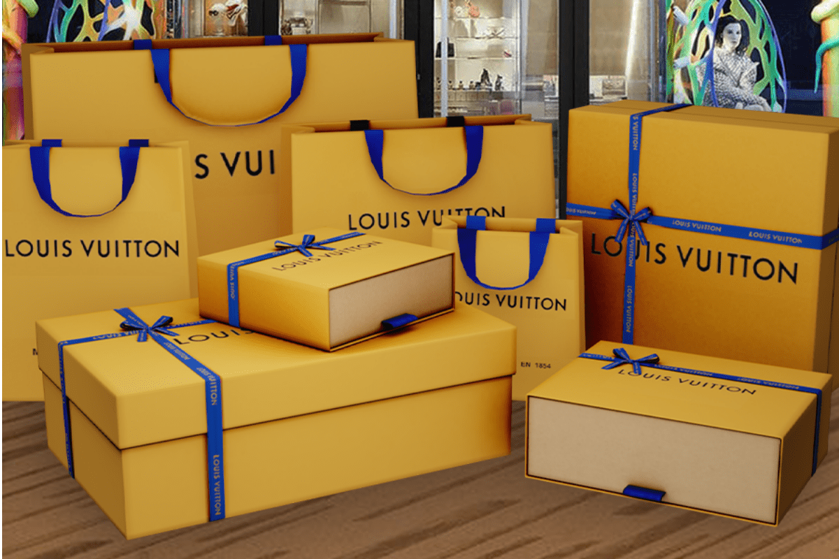 Mua Túi Hộp Louis Vuitton Fullbox Đầy Đủ Hộp Túi Xách Túi Vải Phụ Kiện  Đi Kèm LV  Yeep